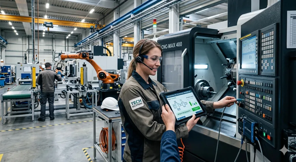 Intégration avec les machines industrielles