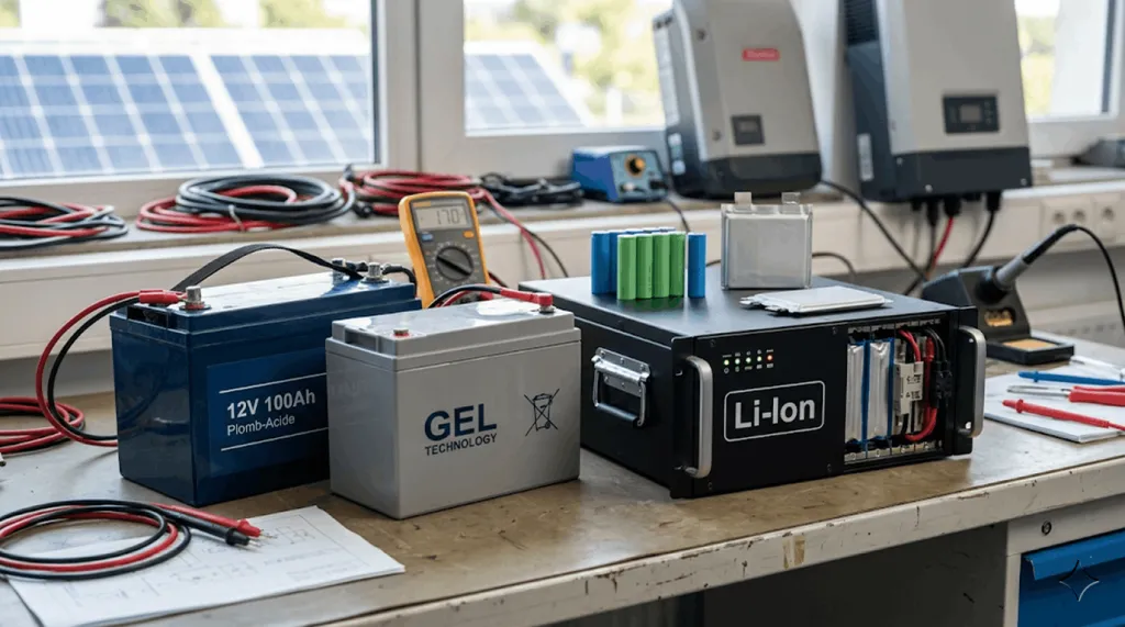 Technologies de batteries (Lithium-ion, Plomb-acide, GEL…)